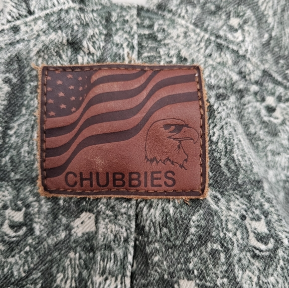 Chubbies Chubberalls overalls bear and tree print size medium - Picture 3 of 6